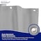 Kenney Mfg Microban Protected Medium Weight PEVA Shower Liner, 70in W x 72in H, Gray MB61159 - alternate 8